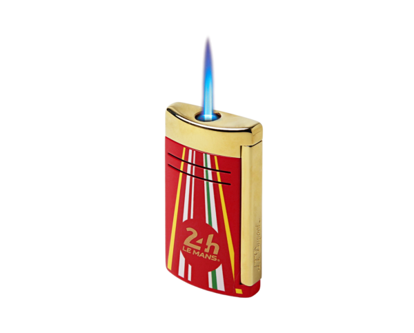 ST Dupont Le Mans Maxijet Lighter Red Gold