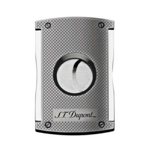 ST Dupont MaxiJet Cigar Cutter Chrome Grid