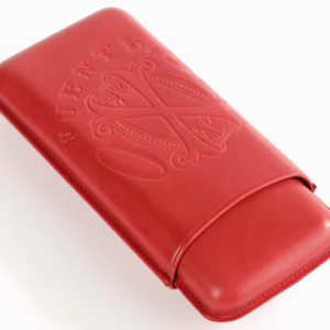 Opus X Society Spanish Nobuk Red Leather Case