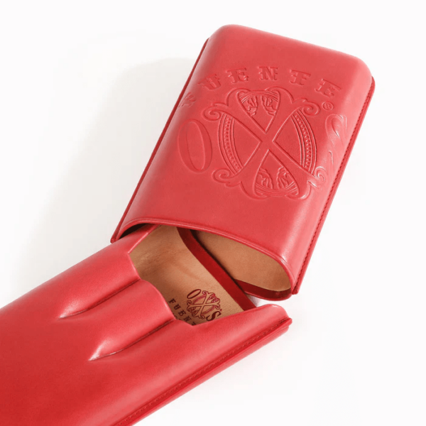 Red Cigar Leather Case