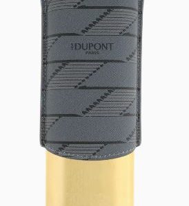 S.T. Dupont in the Monogram 1872 Canvas Case Black and Gold