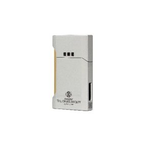 Opus X Society Gold & Bullet Lighter Silver