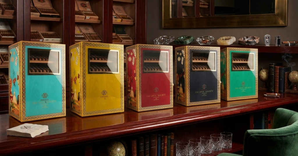 Elie Bleu Opus X Society Havana Miami Humidor All Colors