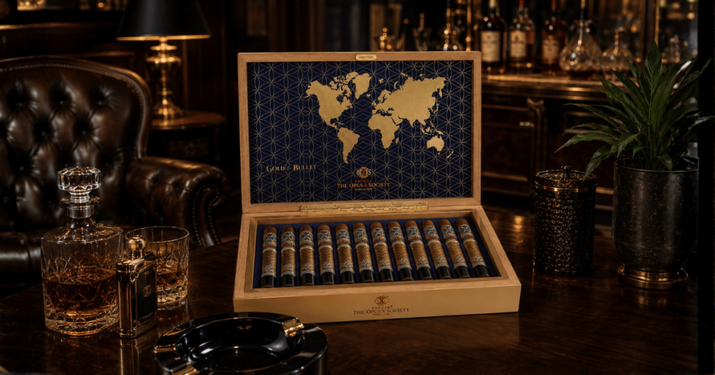 Opus X Society Gold & Bullet