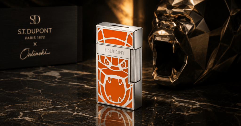 ST Dupont Orlinski Biggy Orange