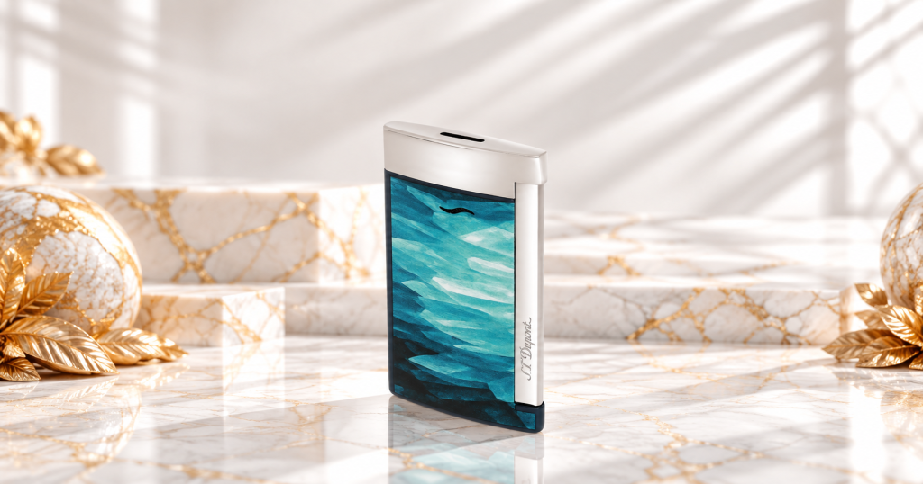 S.T. Dupont Slim 7 Géode Blue