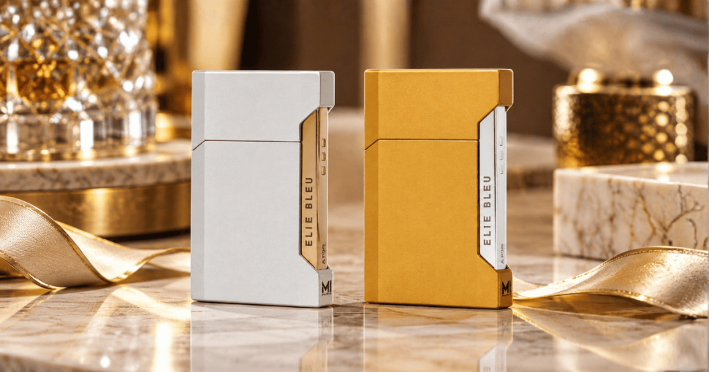 Opus X Society Gold and Bullet Lighters